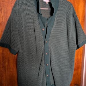 Goodfellow & Co Teal Knit Cardigan